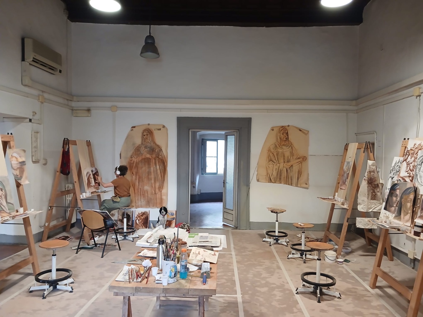 L'aula al lavoro durante il Modulo I, giugno 2026