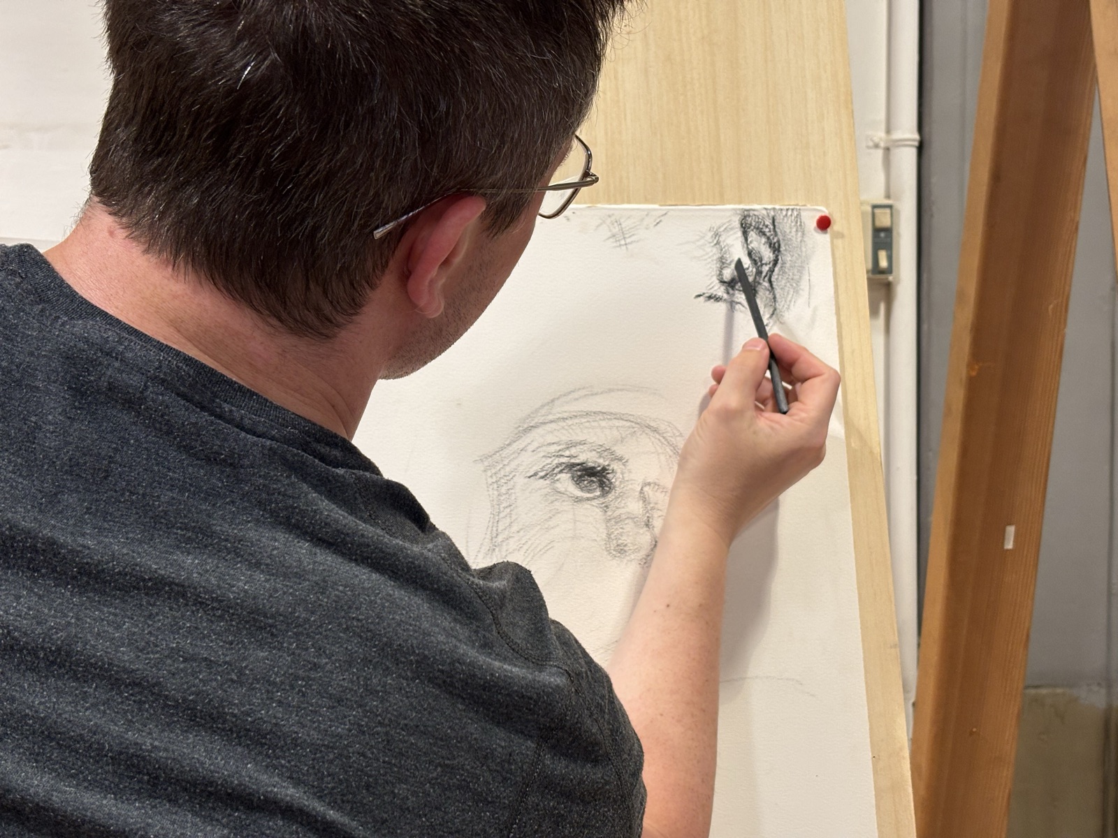 Il disegno al cavalletto